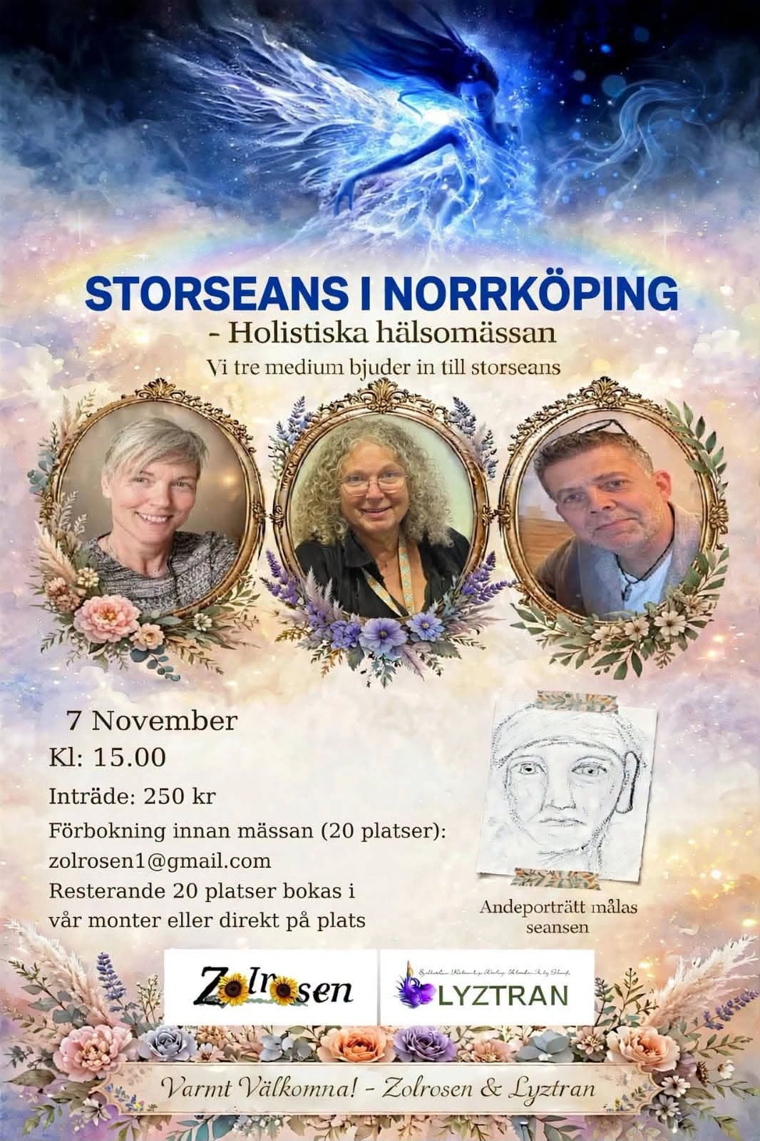Storseans på Holistic hälsomässa i Norrköping